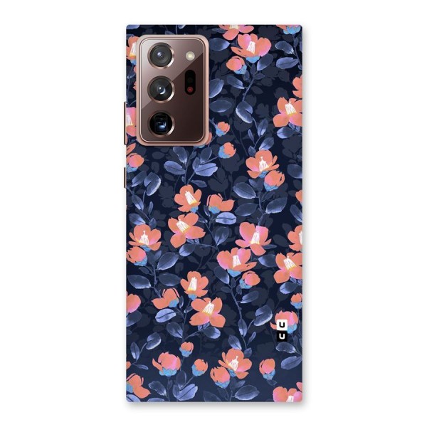 Tiny Peach Flowers Back Case for Galaxy Note 20 Ultra