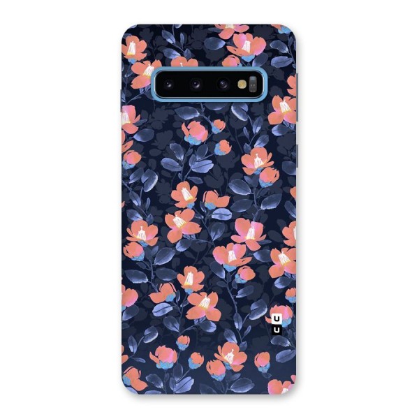 Tiny Peach Flowers Back Case for Galaxy S10