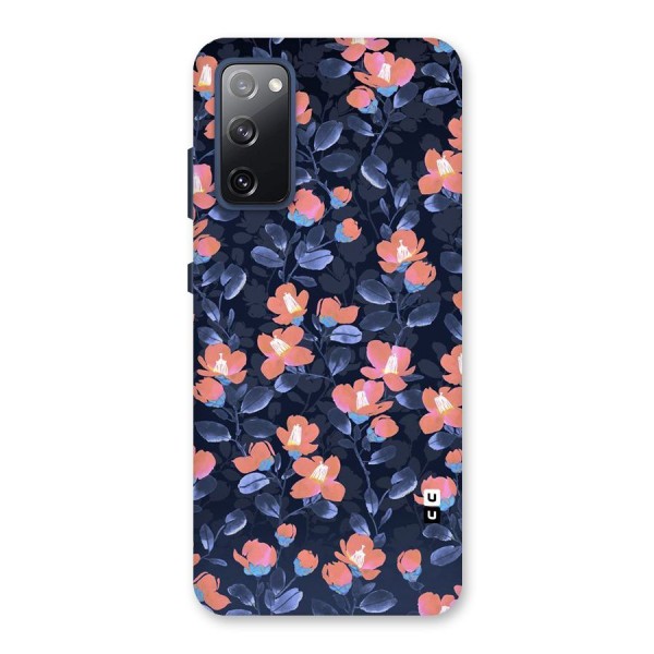 Tiny Peach Flowers Back Case for Galaxy S20 FE