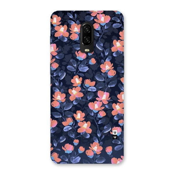 Tiny Peach Flowers Back Case for OnePlus 6T