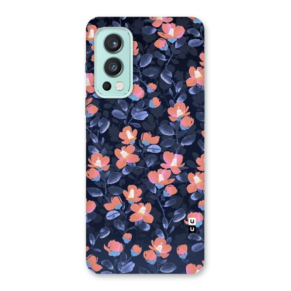 Tiny Peach Flowers Back Case for OnePlus Nord 2 5G