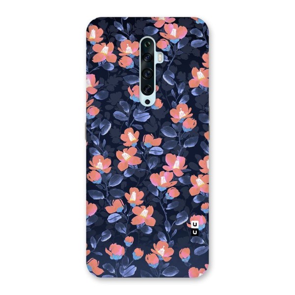 Tiny Peach Flowers Back Case for Oppo Reno2 F