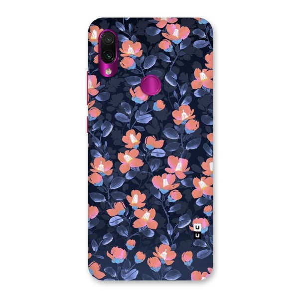 Tiny Peach Flowers Back Case for Redmi Note 7 Pro