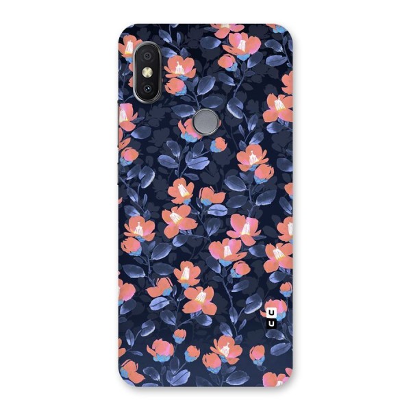 Tiny Peach Flowers Back Case for Redmi Y2