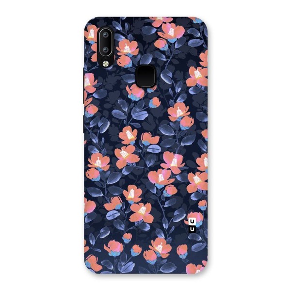 Tiny Peach Flowers Back Case for Vivo Y95