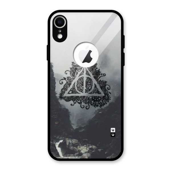 Together Powerful Glass Back Case for iPhone XR Logo Cut