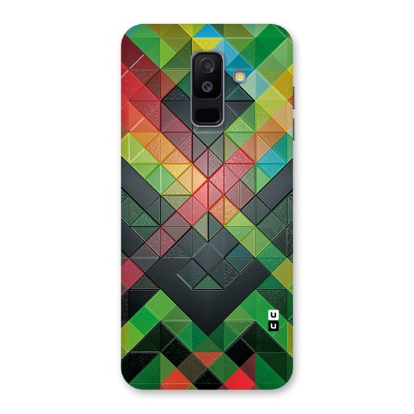 Too Much Colors Pattern Back Case for Galaxy A6 Plus