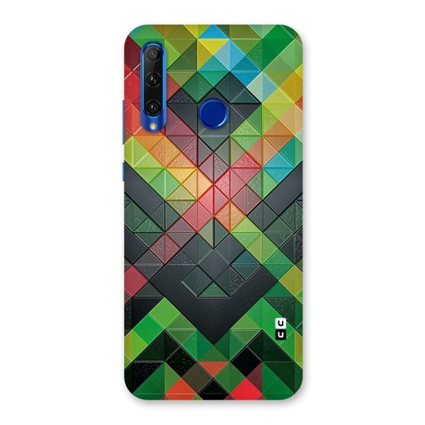 Too Much Colors Pattern Back Case for Honor 20i