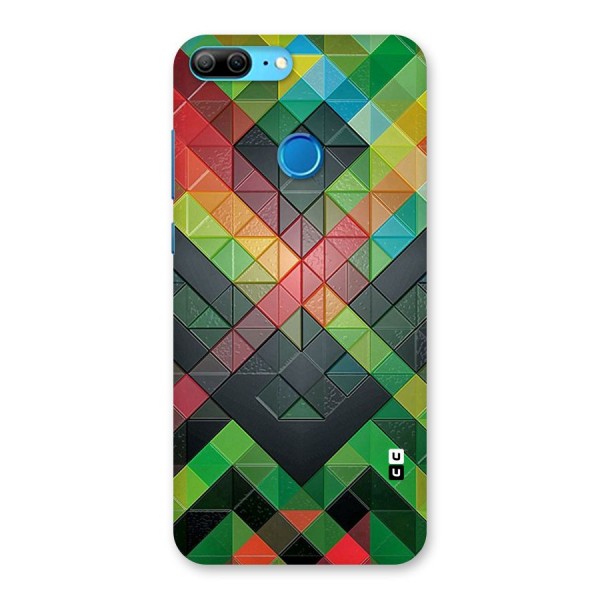 Too Much Colors Pattern Back Case for Honor 9 Lite