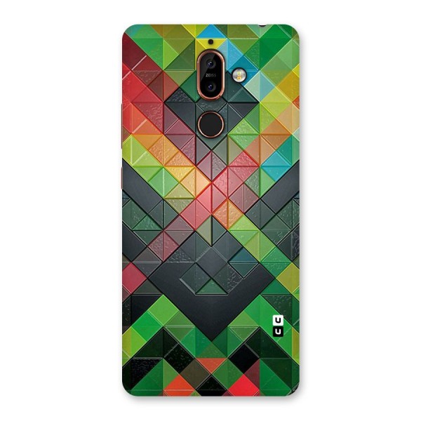 Too Much Colors Pattern Back Case for Nokia 7 Plus