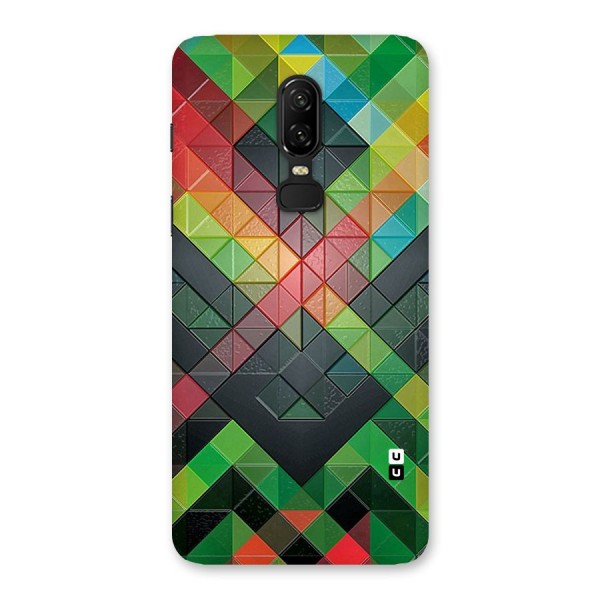 Too Much Colors Pattern Back Case for OnePlus 6
