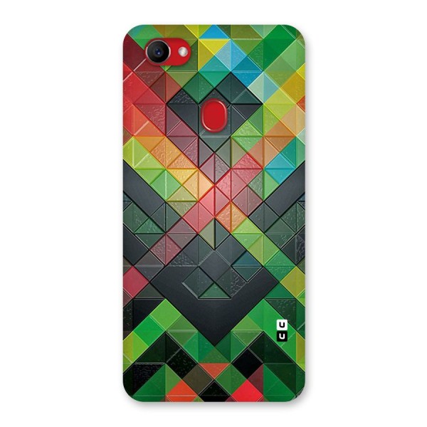 Too Much Colors Pattern Back Case for Oppo F7