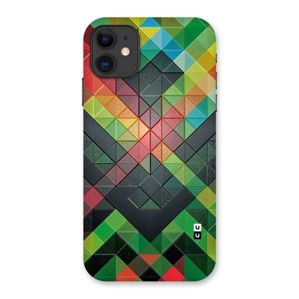 Too Much Colors Pattern Back Case for iPhone 11