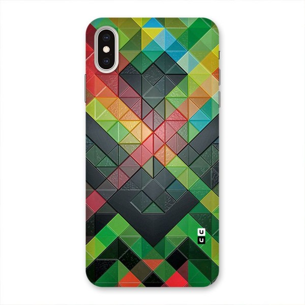 Too Much Colors Pattern Back Case for iPhone XS Max