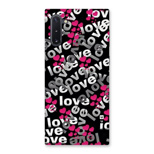 Too Much Love Back Case for Galaxy Note 10