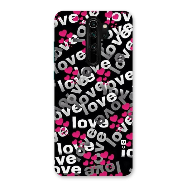 Too Much Love Back Case for Redmi Note 8 Pro