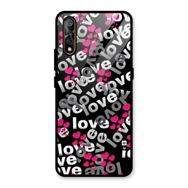 Too Much Love Glass Back Case for Vivo S1