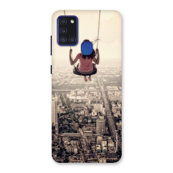 Top Of The World Back Case for Galaxy A21s
