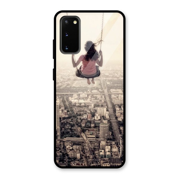 Top Of The World Glass Back Case for Galaxy S20