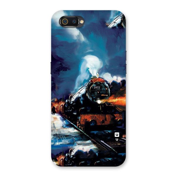 Train Art Back Case for Realme C2