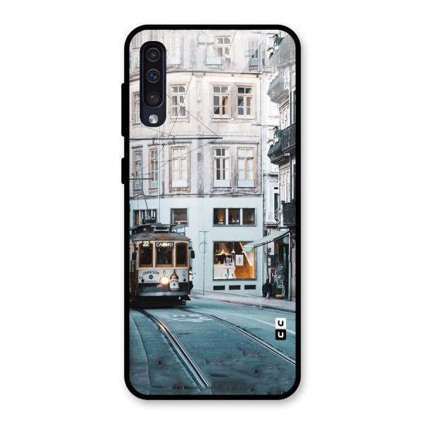 Tramp Train Glass Back Case for Galaxy A30s