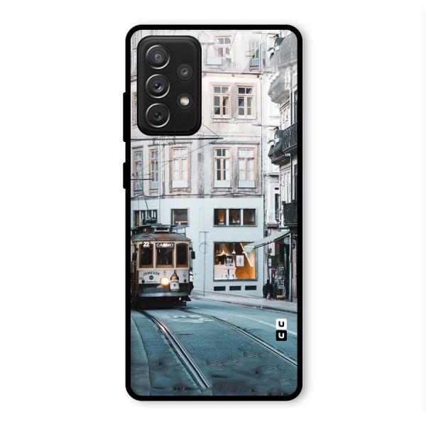 Tramp Train Glass Back Case for Galaxy A72