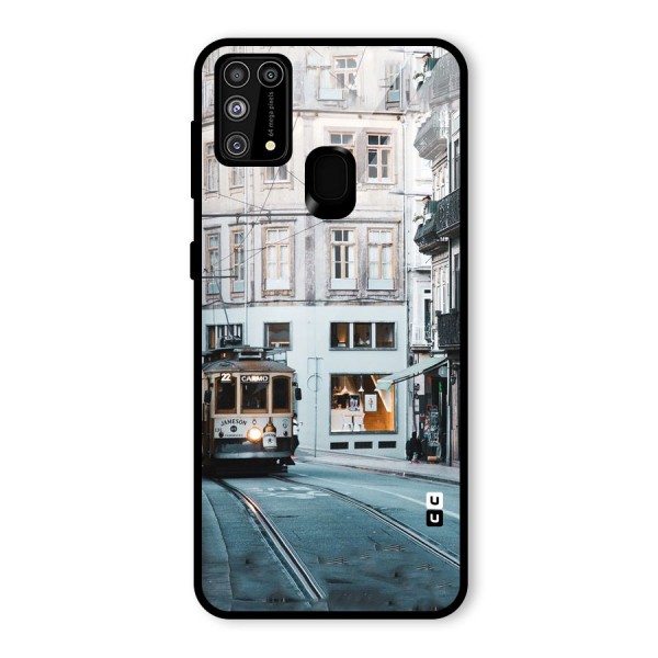 Tramp Train Glass Back Case for Galaxy M31