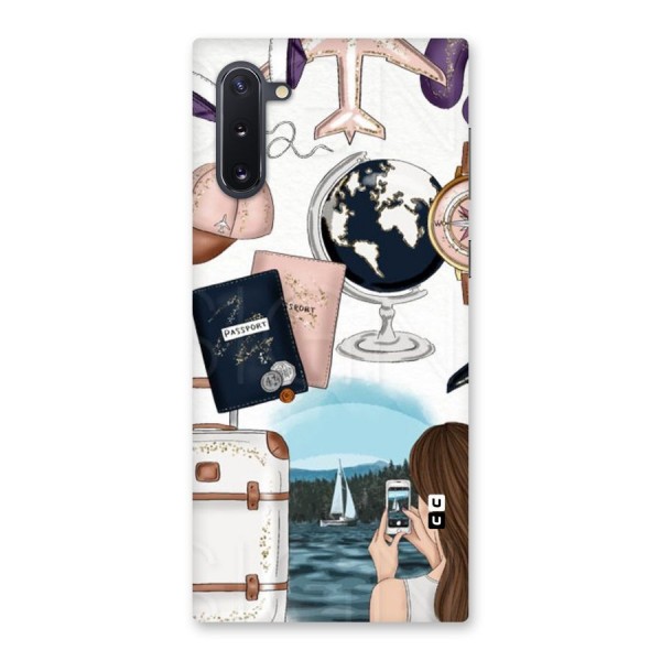 Travel Diaries Back Case for Galaxy Note 10