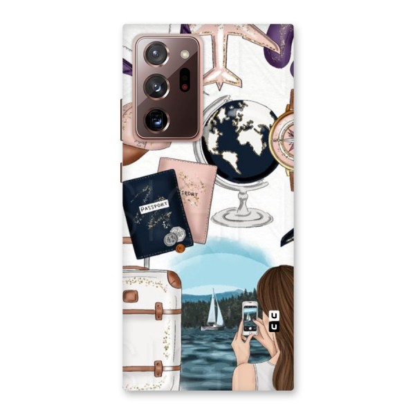 Travel Diaries Back Case for Galaxy Note 20 Ultra