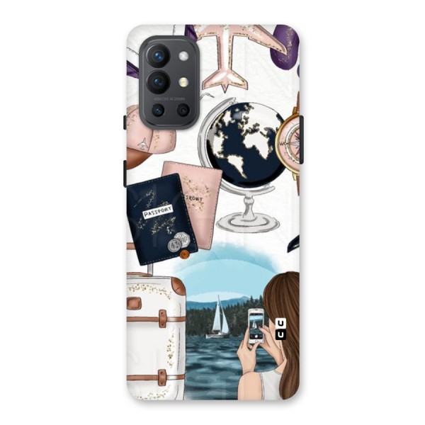 Travel Diaries Back Case for OnePlus 9R