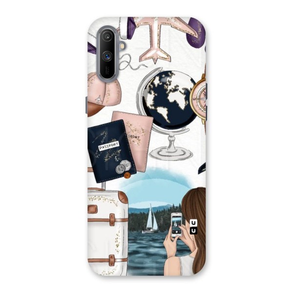 Travel Diaries Back Case for Realme C3