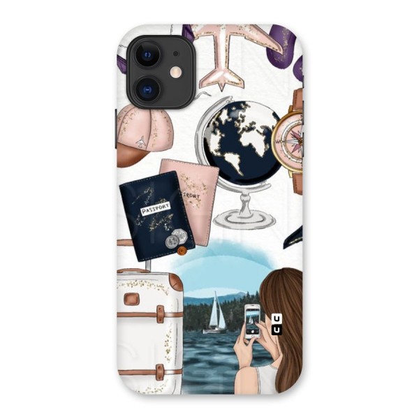 Travel Diaries Back Case for iPhone 11