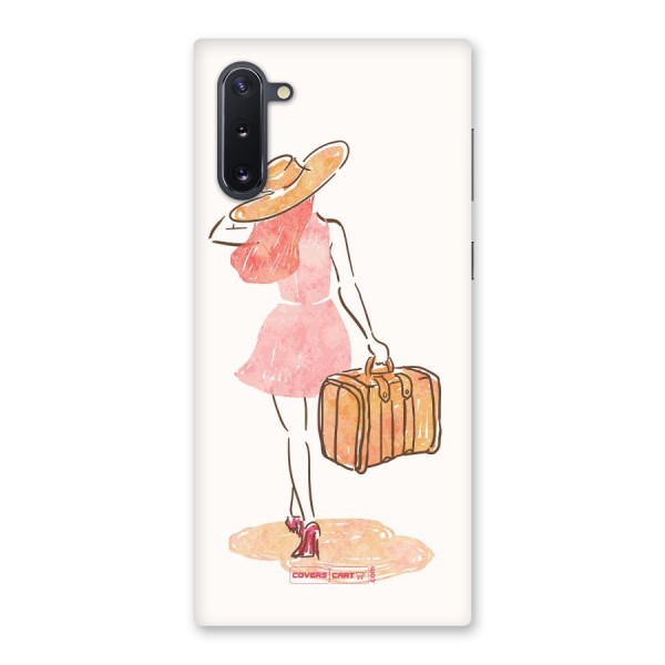 Travel Girl Back Case for Galaxy Note 10