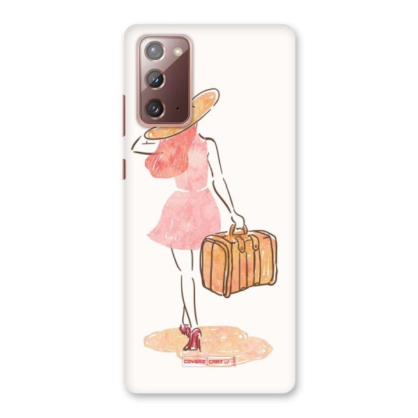 Travel Girl Back Case for Galaxy Note 20