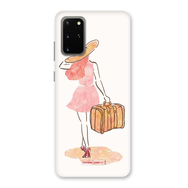 Travel Girl Back Case for Galaxy S20 Plus