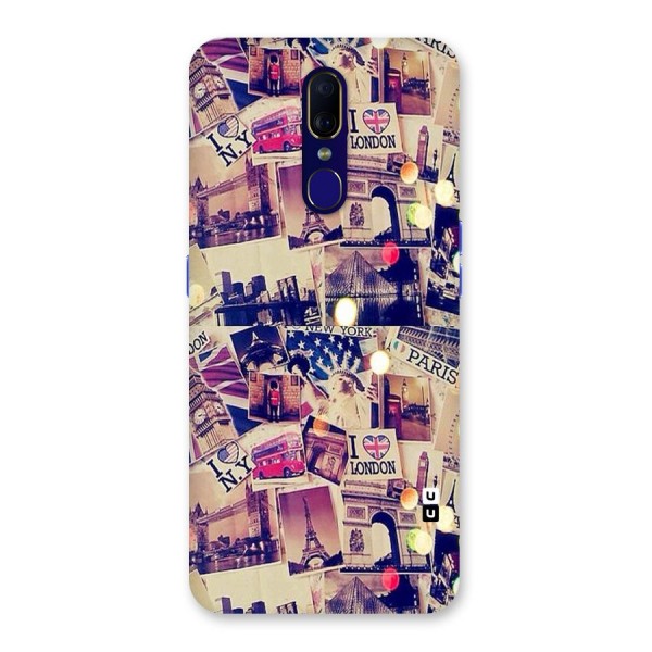 Travel Pictures Back Case for Oppo F11