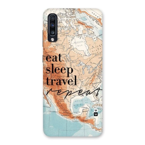 Travel Repeat Back Case for Galaxy A70