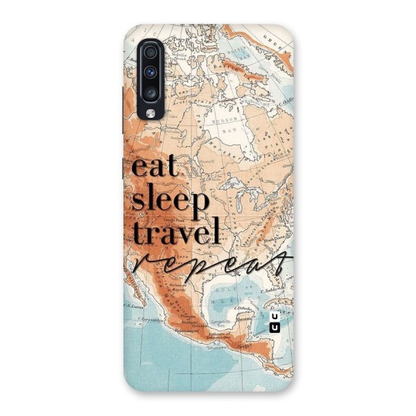 Travel Repeat Back Case for Galaxy A70