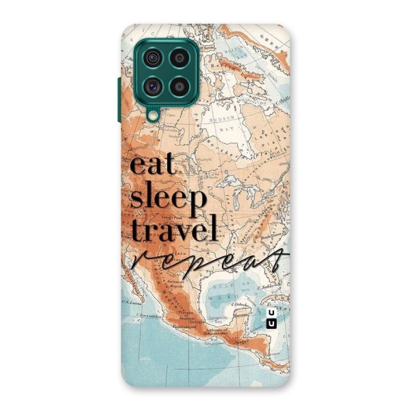 Travel Repeat Back Case for Galaxy F62