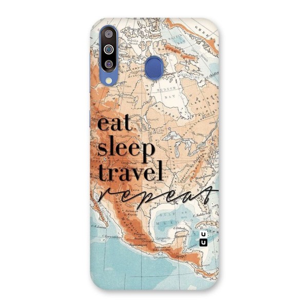 Travel Repeat Back Case for Galaxy M30