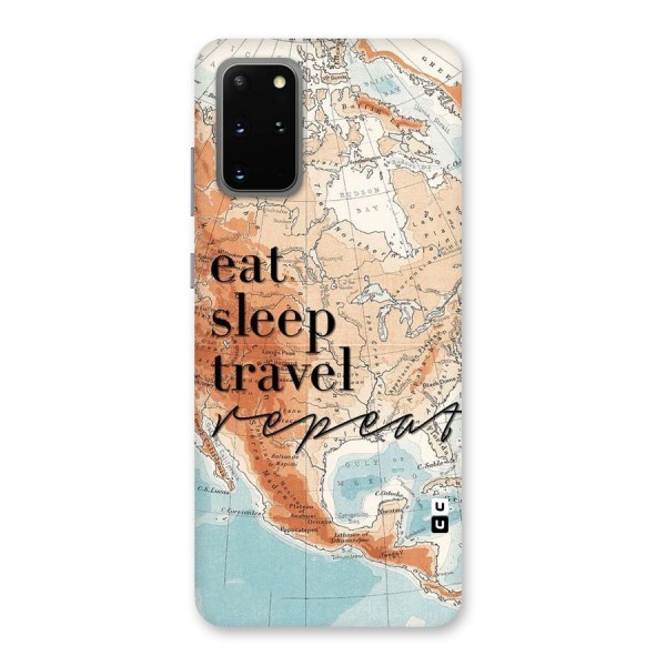 Travel Repeat Back Case for Galaxy S20 Plus
