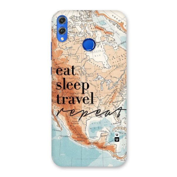 Travel Repeat Back Case for Honor 8X