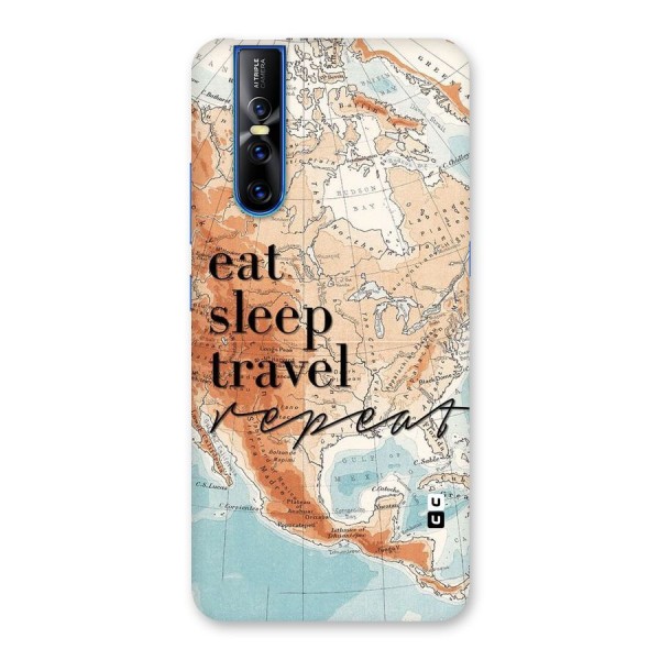 Travel Repeat Back Case for Vivo V15 Pro