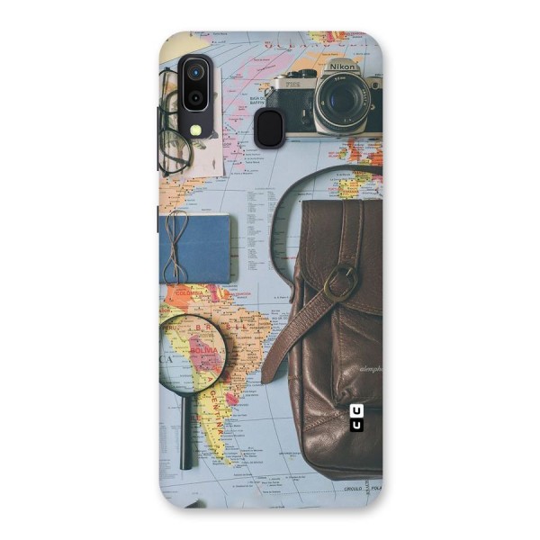 Travel Requisites Back Case for Galaxy A20