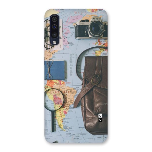 Travel Requisites Back Case for Galaxy A50