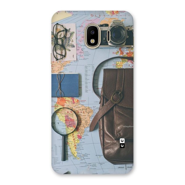 Travel Requisites Back Case for Galaxy J4