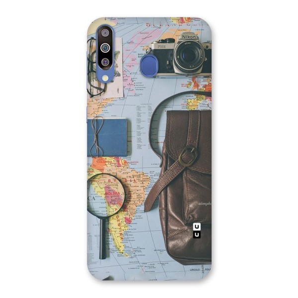 Travel Requisites Back Case for Galaxy M30