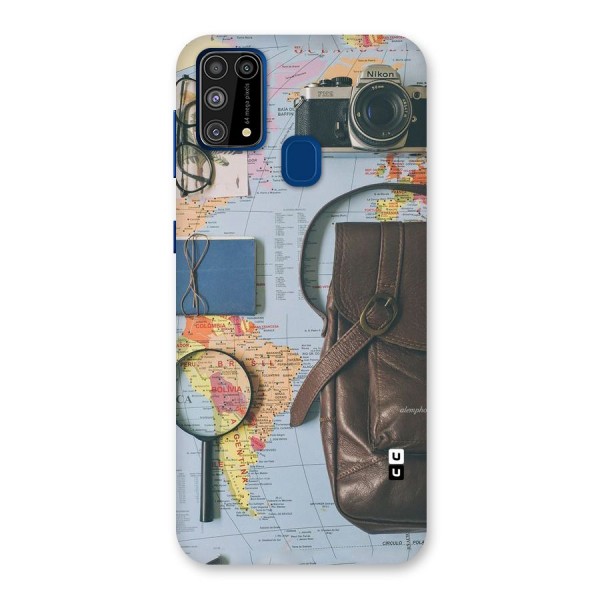Travel Requisites Back Case for Galaxy M31