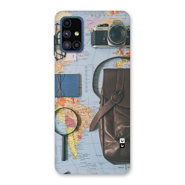 Travel Requisites Back Case for Galaxy M51