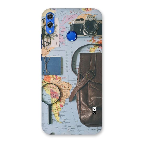 Travel Requisites Back Case for Honor 8X